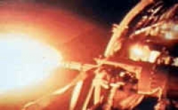 ’Spooky’ with minigun firing